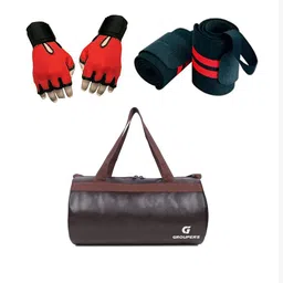 GROUPERS Small Foldable Sports or Gym Duffel Bag-image-91