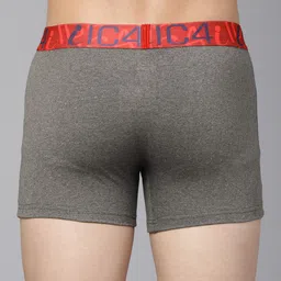IC4 Men Pack of 2 Black & Charcoal Grey Trunk 0B-C-224P2 image 2