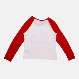 TINY HUG Red And White Printed T-shirt and Trouser image 4