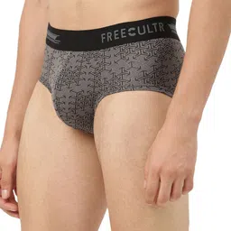 FREECULTR Men Pack Of 2 Self-Design Trunks FC-PT-B-MWH-CSG-02 image 4