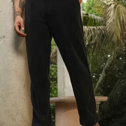 Campus Sutra Men Relaxed Fit Mid Rise Comfort Trousers-image-54