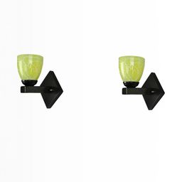 1ST TIME Yellow & White Solid Glass Traditional Cylinder Wall Lamps Wall Lamps-picture-29
