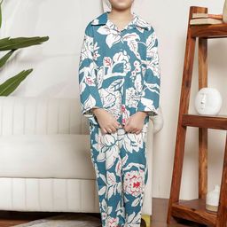Stuffie Land Girls Printed Shirt With Trousers Clothing Set-image-7