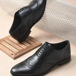 WAVE WALKER Men Formal Brogues-image-53