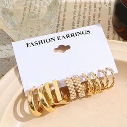 PolluxCraft Geometric Studs Earrings-13