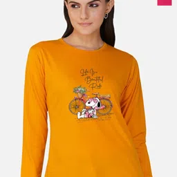 Metronaut Women 2 Printed Bio Finish Applique T-shirt-picture-30