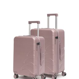 Assembly Flowe Set Of 2 Hard Sided Trolley Suitcases-79
