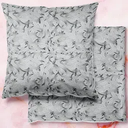 ArtzFolio Multicoloured Set of 2 Square Cushion Covers-13