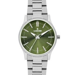 L LOGUES Men Brass Dial & Bracelet Style Straps Analogue Watch G E-458 SM-10-image-56