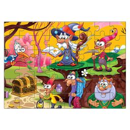 Kidz Valle Treasure Hunting Jigsaw Puzzle Multicolor - 48 Pieces-23