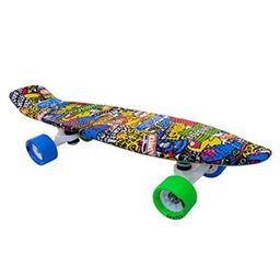 JASPO Fiber Composite Cruiser Magneto Penny Skateboard - Multicolor-12