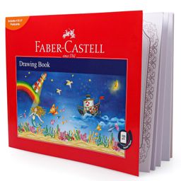 Faber Castell Unruled Drawing Book - 36 Pages-15