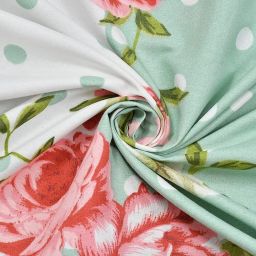loof klapper 210 TC Cotton Double 3D Printed Fitted (Elastic) Bedsheet image 4