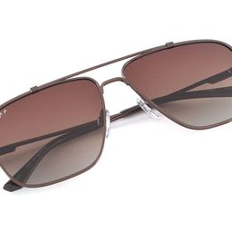 Image Men Square Sunglasses with Polarised and UV Protected Lens IMS777C5PSG image 3