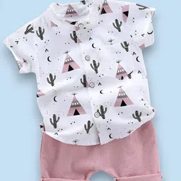 WINSWORLD ENTERPRISE Boys Printed Shirt with Shorts-picture-36