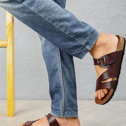 Appelon Men Maroon Sandals-image-37