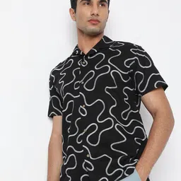 MARK & ALBERT Men Classic Opaque Casual Shirt-image-20