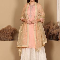 W Dupatta with Zari-picture-21