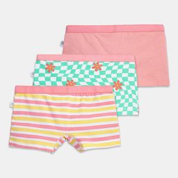 You Got Plan B Girls Pack Of 3 Printed Boy Shorts-picture-48