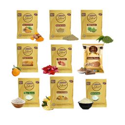 Online Quality Store Set Of 9 Natural Mask Powder-3