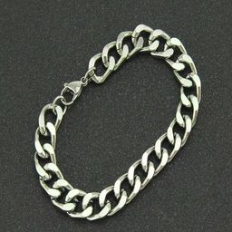 UNIVERSITY TRENDZ Men Sterling Silver Plated Link Bracelet-image-64