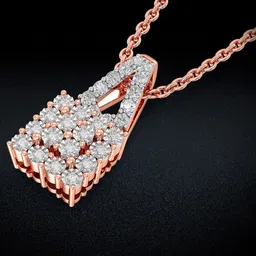 Joyalukkas Elegant Edges Diamond Pendent-3.32 gm-image-91