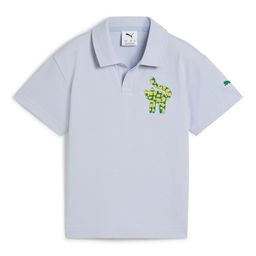 Puma Kids Cats Club Relaxed Fit Pique Cotton Polo T Shirt-image-65
