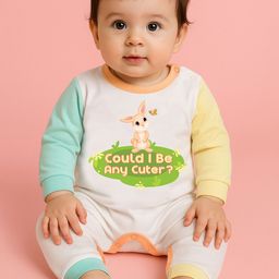 The Peppy Tend Could I be Any Cuter? Printed Pure Cotton Rompers-image-88