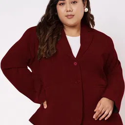 BRINNS Notched Lapel Single-Breasted Blazer-picture-52