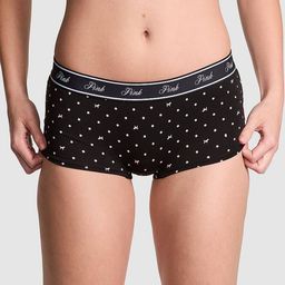 Victoria's Secret PINK Logo Printed Shine Boy Shorts Briefs 1124583577WT-image-72