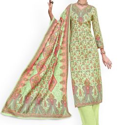 DRAVINAM Trends Ethnic Motifs Printed Pashmina Unstitched Dress Material-image-80