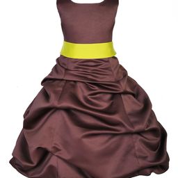Wish little Satin A-Line Dress-38