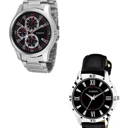 TARIDO Men Embellished Dial & Straps Analogue Watch TD1030SM01-TD1045SL01-42