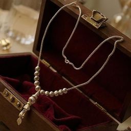 Zhouse Copper Gold-Plated Necklace-16