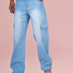 LINARIA Men Classic Jogger Clean Look Light Fade Jeans-image-91