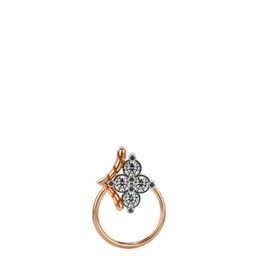 VALANOVA Women 14 Kt Gold Nosepin 0.40gms with Lab Grown Diamond 0.09cts-image-92