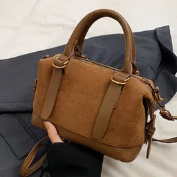 DressBerry PU Structured Handheld Bag-14