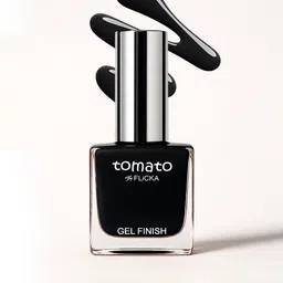 FLiCKA Tomato Gel Finish Nail Polish- 9.9 ml- Shade- 35-image-98