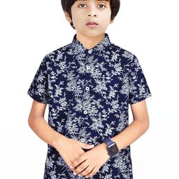 MADE IN THE SHADE Unisex Kids Floral Printed Casual Shirt-image-90
