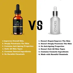 NITRO SKILL Vitamin C Face Serum For Dark Sports - 15 ml image 3