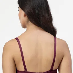 LILY dapyklis Full Coverage Lightly Padded Non-Wired Back Closure T-shirt Bra image 3