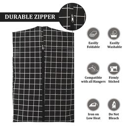 Kuber Industries Black Set of 3 Regular Multi-Utility Organisers image 4