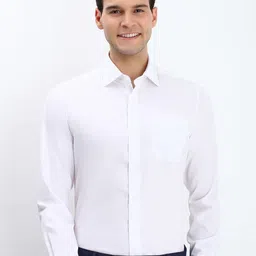 Allen Solly Sport Men Classic Fit Spread Collar Solid Pure Cotton Formal Shirt-image-48