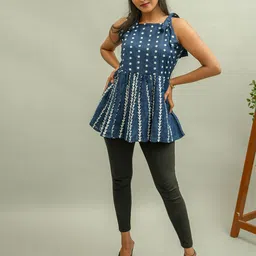 GO BOUJEE Floral Print Cotton Top-image-42