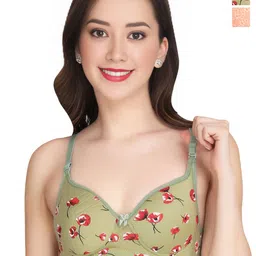 Liigne Floral Bra Full Coverage Lightly Padded-11