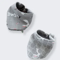 cocoon care Infants Pack Of 2 Printed Bibs-18