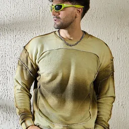 FUGAZEE Men Long Sleeves Round Neck Cotton Casual Sweatshirt-image-65