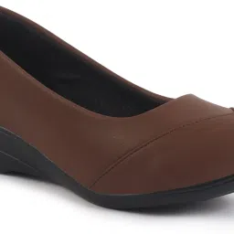 Wedge Heel Slip-On Ballerina Shoes|Elegant Work Flats|Formal Shoes Slip On For Women-image-75
