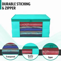 Kuber Industries Green Set of 6 Regular Drawer Organiser Organisers image 4