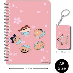 craft maniacs SHINCHAN 2023 NOTEBOOK COLLECTION A5 Notebook RULED 160 Pages image 2
